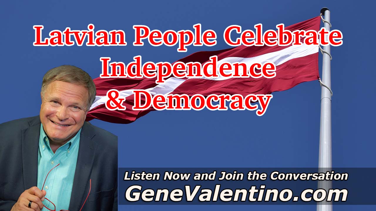 Latvian People Celebrate Independence and Democracy