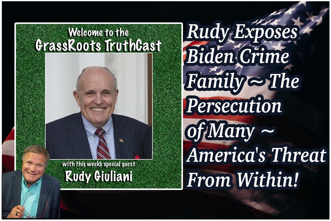 Rudy Exposes Biden Crime Family ~ The Persecution of Many ~ America’s Threat From Within!