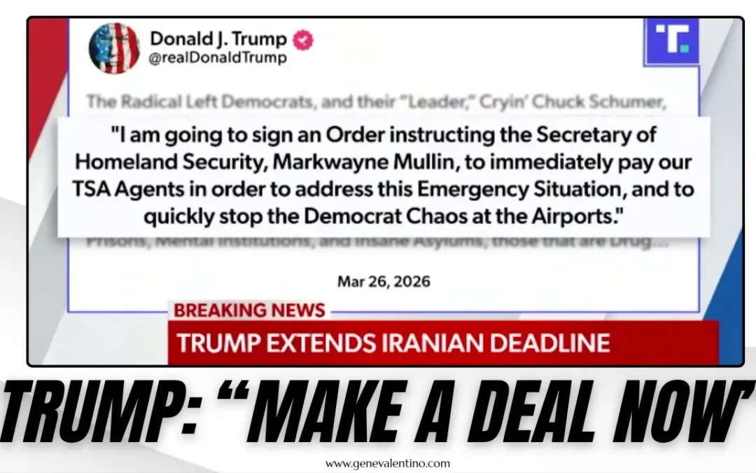 Trump PAUSES Strikes on Iran | “Operation Epic Fury” Update + TSA Chaos & Hostage Releases