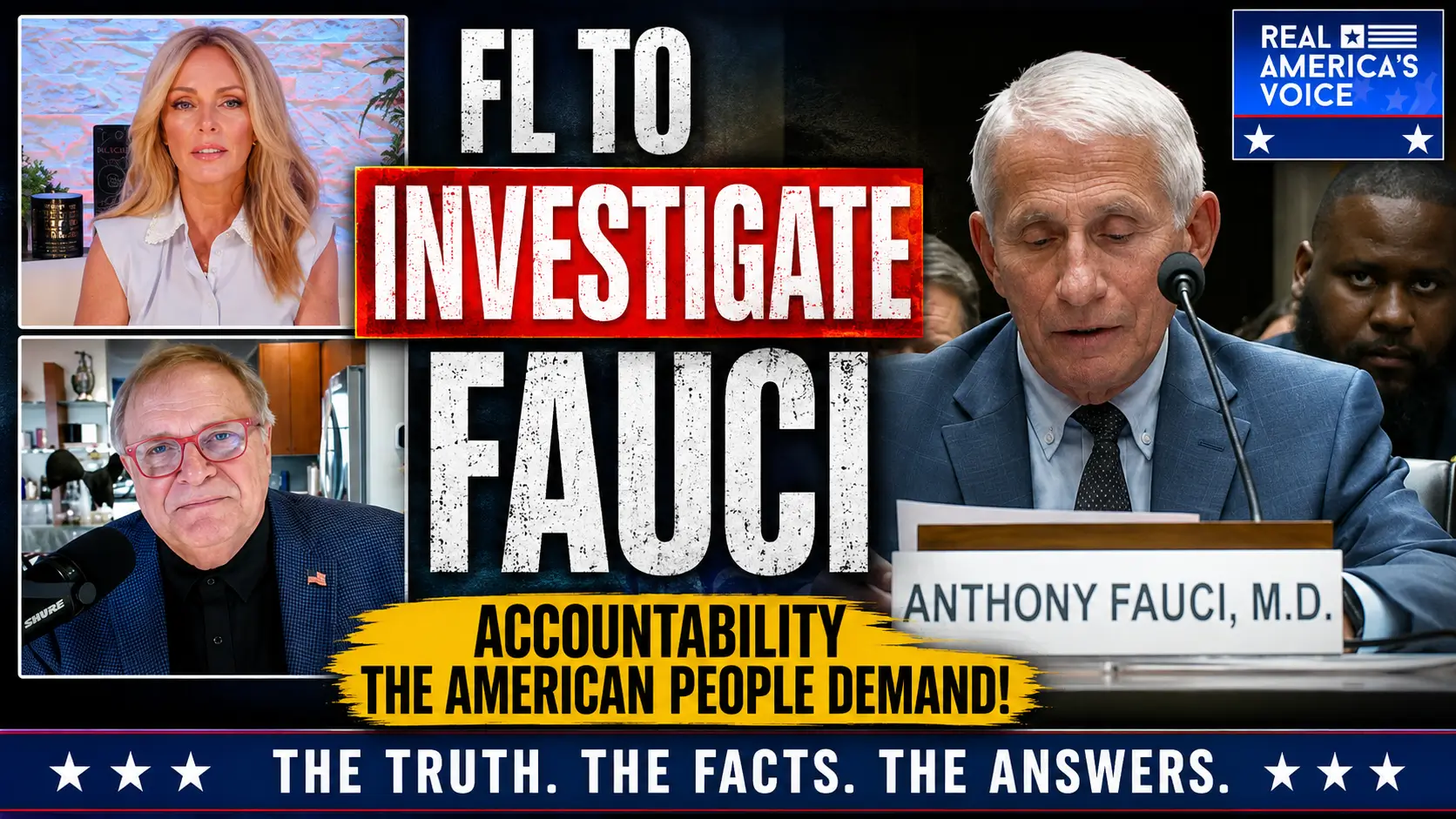 Anthony Fauci Under Investigation? Gene Valentino & Dr. Gina Loudon Tell It Straight