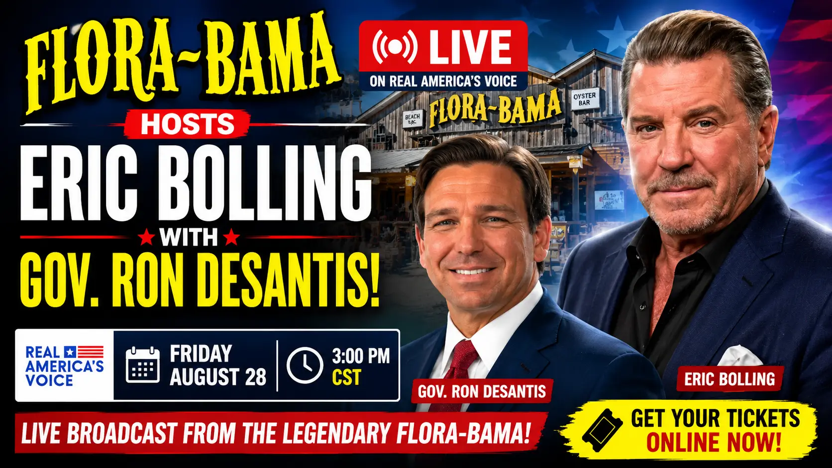 FloraBama Hosts Eric Bolling