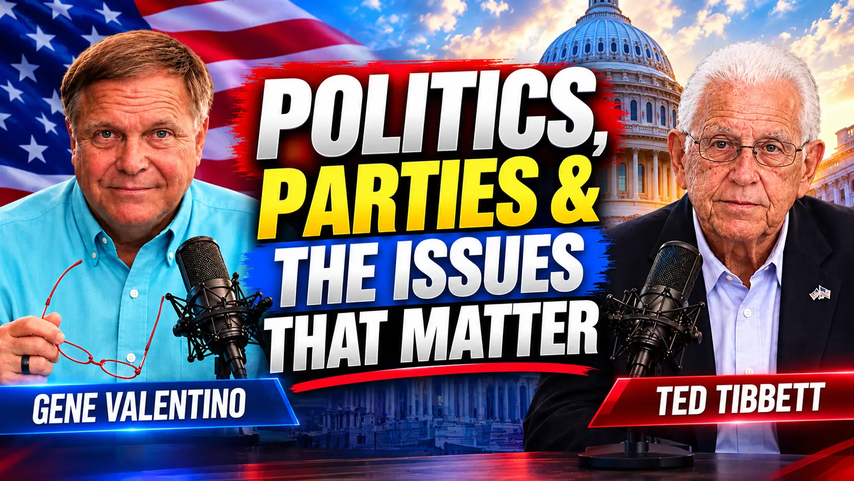 Gene Valentino & Ted Tibbett: Politics, Party Divisions & Alan Dershowitz’s Take